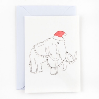 POSTAL "MAMMOTH CHRISTMAS STYLE" STUDIO FLASH