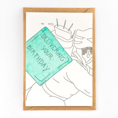 POSTAL "DELIVERING YOUR BIRTHDAY" STUDIO FLASH