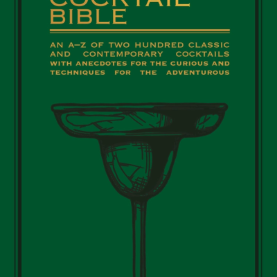 LIVRO "COCKTAIL BIBLE" BOOKSPEED