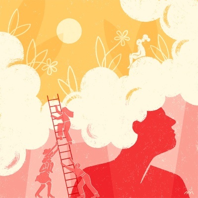 POSTAL "SO THAT SHE COULD DREAM" JOANA MUNDANA