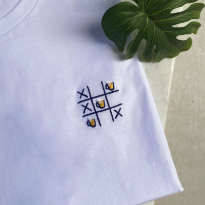 T-SHIRT BORDADA - MORPION BEER JUSTE UN T-SHIRT