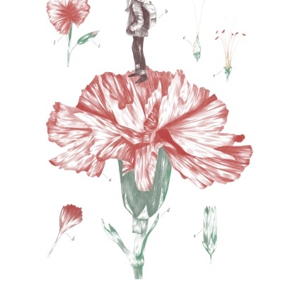 ILUSTRAÇÃO GICLÉE "LIBERDADE" CLÁUDIA SALGUEIRO