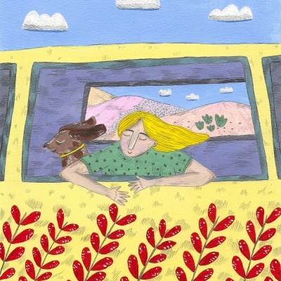 ILUSTRAÇÃO "HONEYBEE" DIANA COSTA