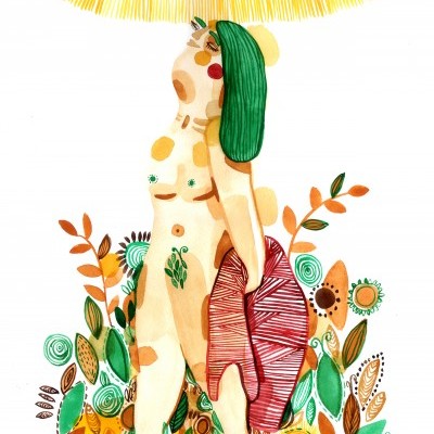 ILUSTRAÇÃO "FIRST SIGNS OF SPRING" MIRJAM SIIM