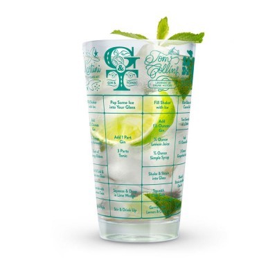 GOOD MEASURE GIN RECIPE GLASS FRED - KITCHEN CRAFT