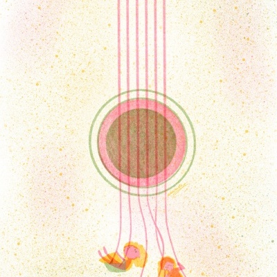 ILUSTRAÇÃO A3 "MÚSICA" ANA RITA ROBALO