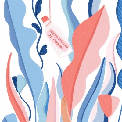 ILUSTRAÇÃO "CAMINHO" KIKA COM CAPA