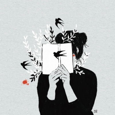 LENÇO "LER" MARTA NUNES