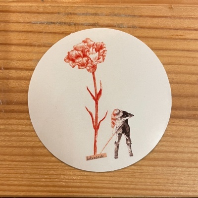 AUTOCOLANTE "CULTIVAR LIBERDADE" CLÁUDIA SALGUEIRO