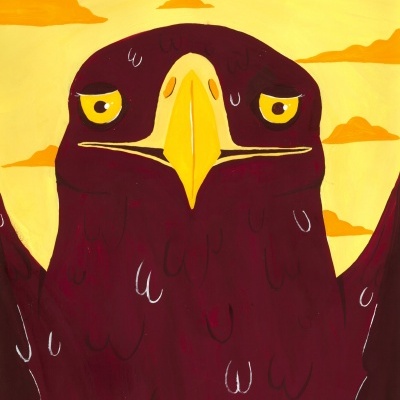 ILUSTRAÇÃO "ÁGUIA IMPERIAL IBÉRICA" SARA FELGUEIRAS