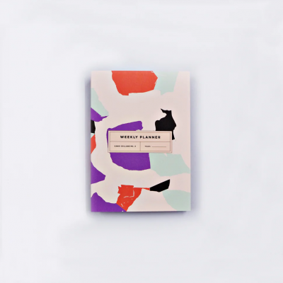 Camo Collage No.2 Pocket Undated Weekly Planner