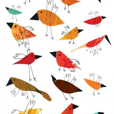 ILUSTRAÇÃO "A ORIGEM DOS PÁSSAROS" VITOR HUGO MATOS