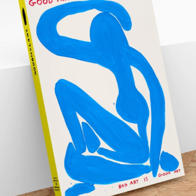 SKETCHBOOK 'GOOD ART IS BAD ART' DAVID SHRIGLEY