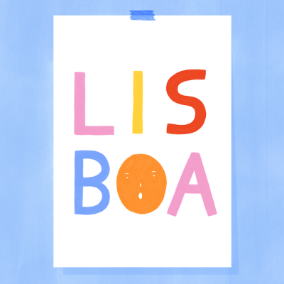 ILUSTRAÇÃO "LISBOA" KIKA