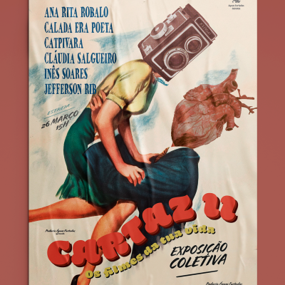 CARTAZ A3 "OS FILMES DA TUA VIDA" JEFFERSON RIB