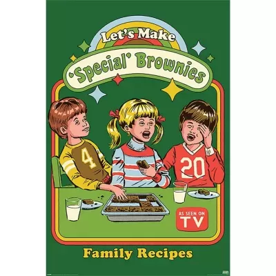 POSTER 61X91,50 "SPECIAL BROWNIES" PYRAMID INTERNATIONAL