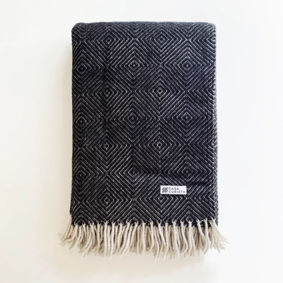 DIAMOND WOOL BLANKET CASA CUBISTA