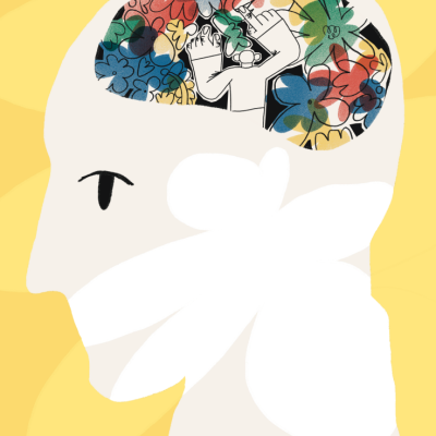 ILUSTRAÇÃO "CAPAZ DE ESTAR COM A CABEÇA NA LUA " MARIA CAPAZ