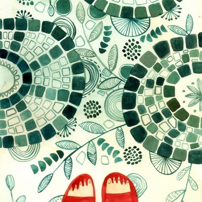 ILUSTRAÇÃO "CALÇADA PORTUGUESA" MIRJAM SIIM