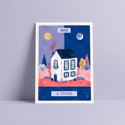 ILUSTRAÇÃO " A ESPERA " ANA HOO