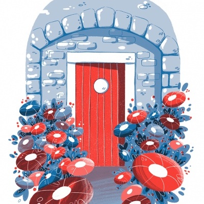 RISOGRAFIA "PORTA" JOANA CUNHA