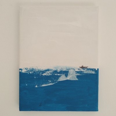 ORIGINAL "HÁ MAIS MARÉS QUE MARINHEIROS - ÂNCORA" MARTA NUNES