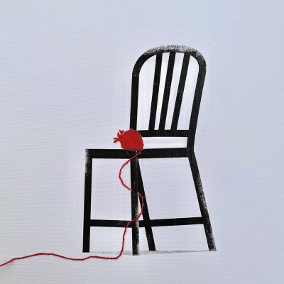 ILUSTRAÇÃO "7 - CORAÇÃO DES(CANSADO)" CATARINA PAULO