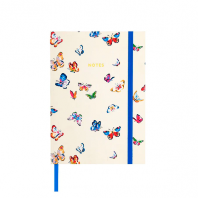 Autumn Butterflies Clothbound Notebook A5