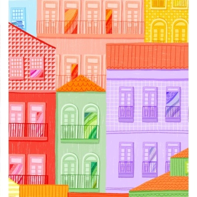 ILUSTRAÇÃO "DELIRIOUS OPORTO 6" KIKA