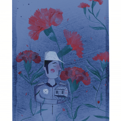 ILUSTRAÇÃO "25 DE ABRIL" DE SARA FRÁGIL