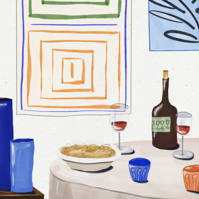 ILUSTRAÇÃO "PASTA TIME" EVA HALFERS