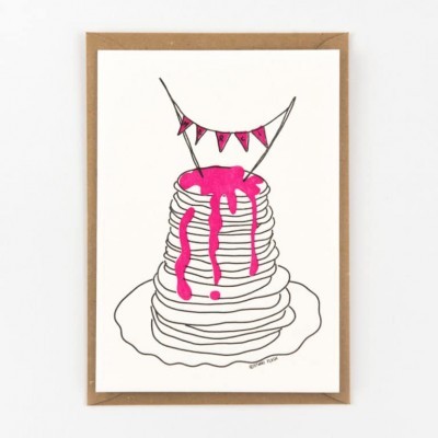 POSTAL "THANK YOU CREPES" STUDIO FLASH