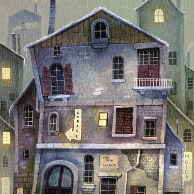 ILUSTRAÇÃO "RAINY DAYS ARE OVER" FRANCISCO FONSECA