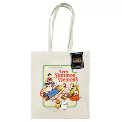 TOTE BAG "LET'S SUMMON DEMONS" PYRAMID INTERNATIONAL