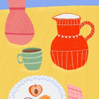 ILUSTRAÇÃO "STILL LIFE XII" DIANA COSTA