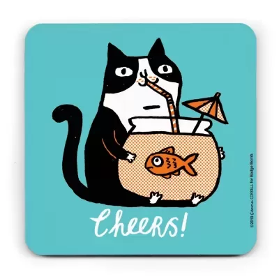 BASE PARA COPOS "CHEERS CAT" INCOGNITO