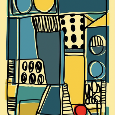 ILUSTRAÇÃO "YELLOW PATTERN" TERESA REGO