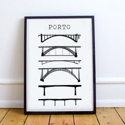 ILUSTRAÇÃO "PONTES" PAULINA EATS AND DRAWS