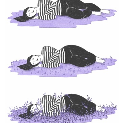 ILUSTRAÇÃO "INERTE" BÁRBARA AMARAL