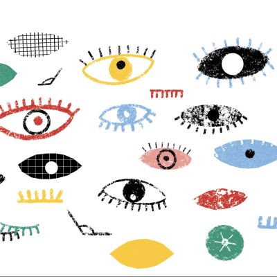 ILUSTRAÇÃO "TAKE A LOOK" BÁRBARA R.