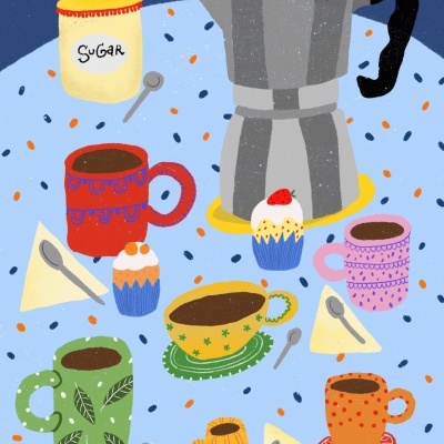 ILUSTRAÇÃO "COFFEE TABLE" DIANA COSTA