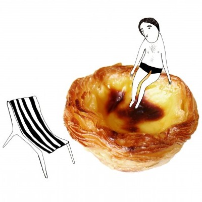 ILUSTRAÇÃO "PASTEL DE NATA" MIRJAM SIIM