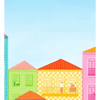 ILUSTRAÇÃO "DELIRIOUS OPORTO 2" KIKA