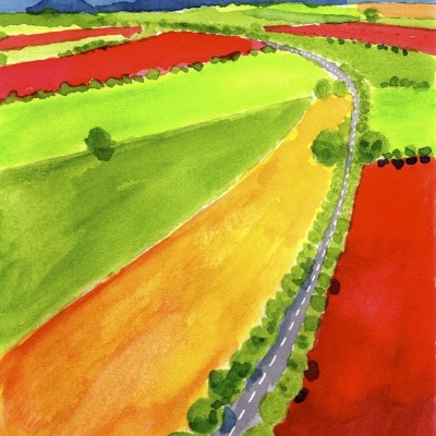 ILUSTRAÇÃO "ROAD TO NOWHERE II" JOANA NOBREGA