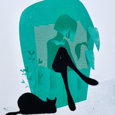 ILUSTRAÇÃO "VERDE" CATARINA PAULO