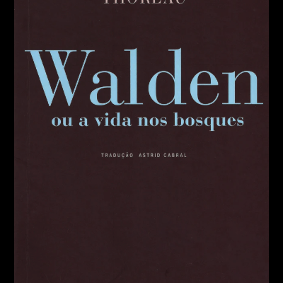 LIVRO WALDEN OU A VIDA NOS BOSQUES ANTÍGONA