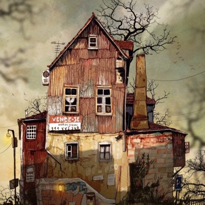 ILUSTRAÇÃO "AMARANTE OLD HOUSE" FRANCISCO FONSECA