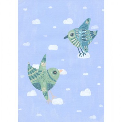 ILUSTRAÇÃO "PÁSSAROS" DIANA COSTA