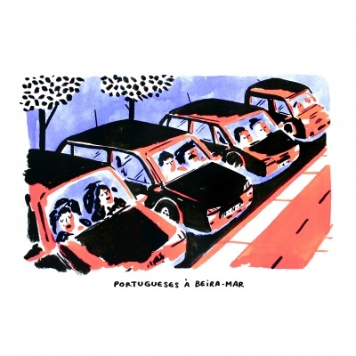 ILUSTRAÇÃO "BEIRA MAR" GABRIELA ARAÚJO