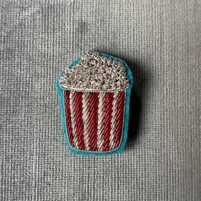 BROOCH "POPCORN" JUDITH LACROIX